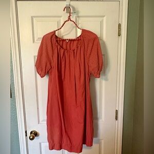Orange cotton dress from Free Assembly size L